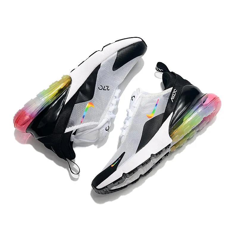 Nike Air Max 270 React Black White Multicolor Sneaker Shoes Sale Men Women Size 5.5 - 11 Asics Made In Japan Running Shoes
