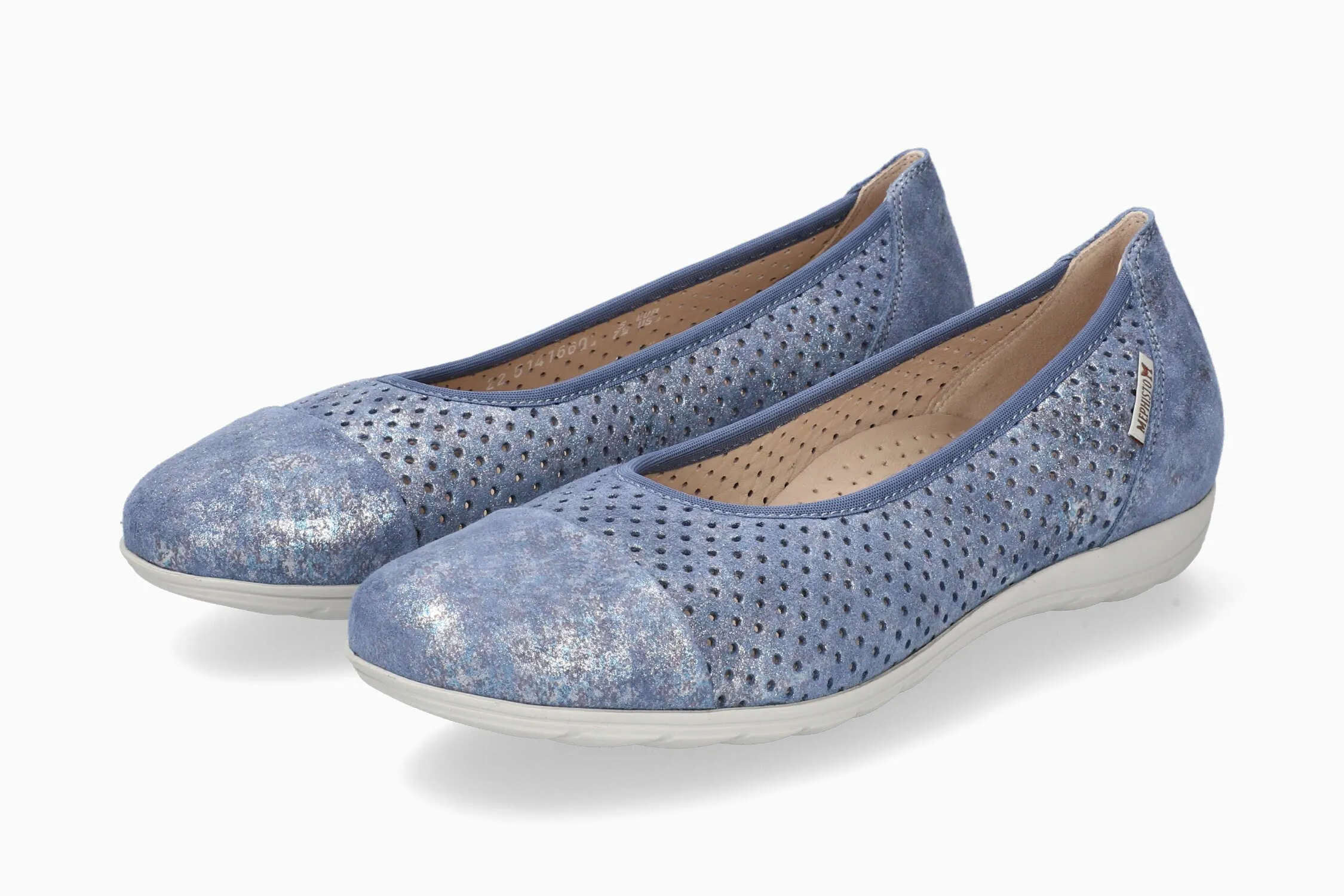 Erika Perf - Denim Women's Casual Sneakers Slip-on