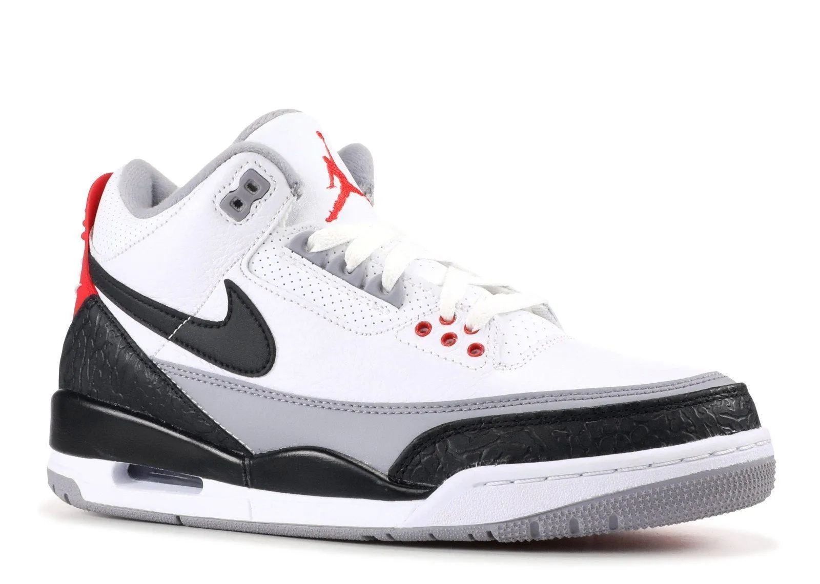 Nike Air Jordan 3 Retro NRG Tinker White Black Red Men Shoes Sale Asics Best Shoes For Nurses