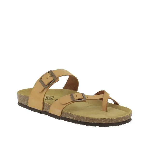 Sandals Good For Walking Plakton 181032 Tan Thong Sandals