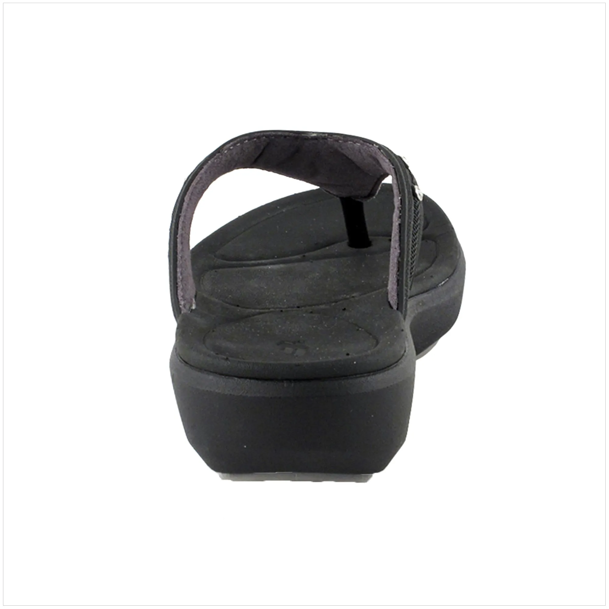 Platfoam: 7530 Black Rio Flip Flops