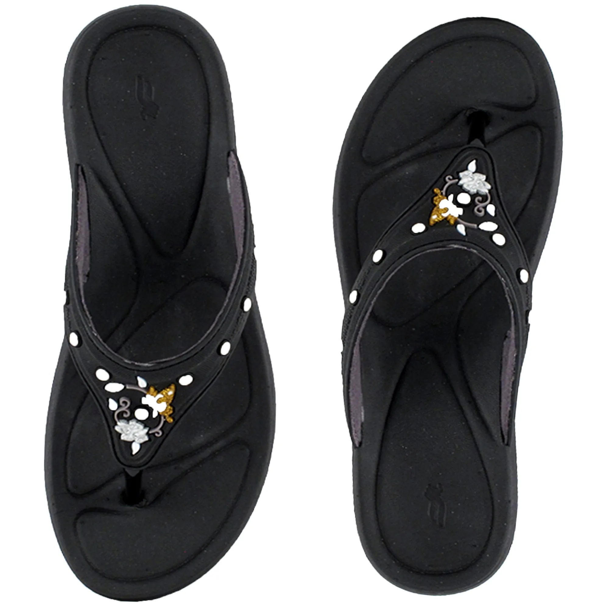 Sherpa Lined Flip Flops Platfoam: 7530 Black