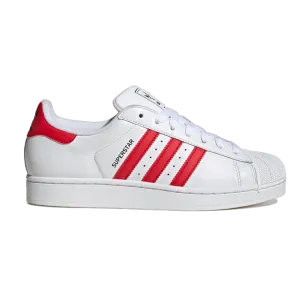 Adidas Men's Superstar Ii Shoes - Cloud White / Better Scarlet / Core Black Adidas Nurse Shoes