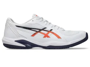 Training Shoes Asics Asics Men's SOLUTION SWIFT FF 2 Tennis Shoes in White/Nova Orange