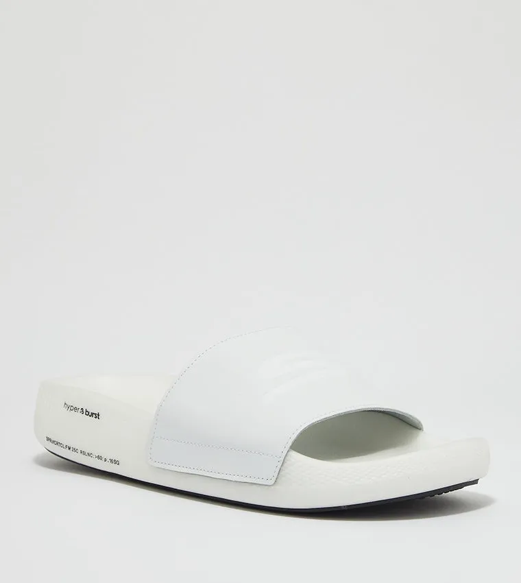 SKECHERS GORUN HYPER SLIDE - WHT Comfiest Slippers