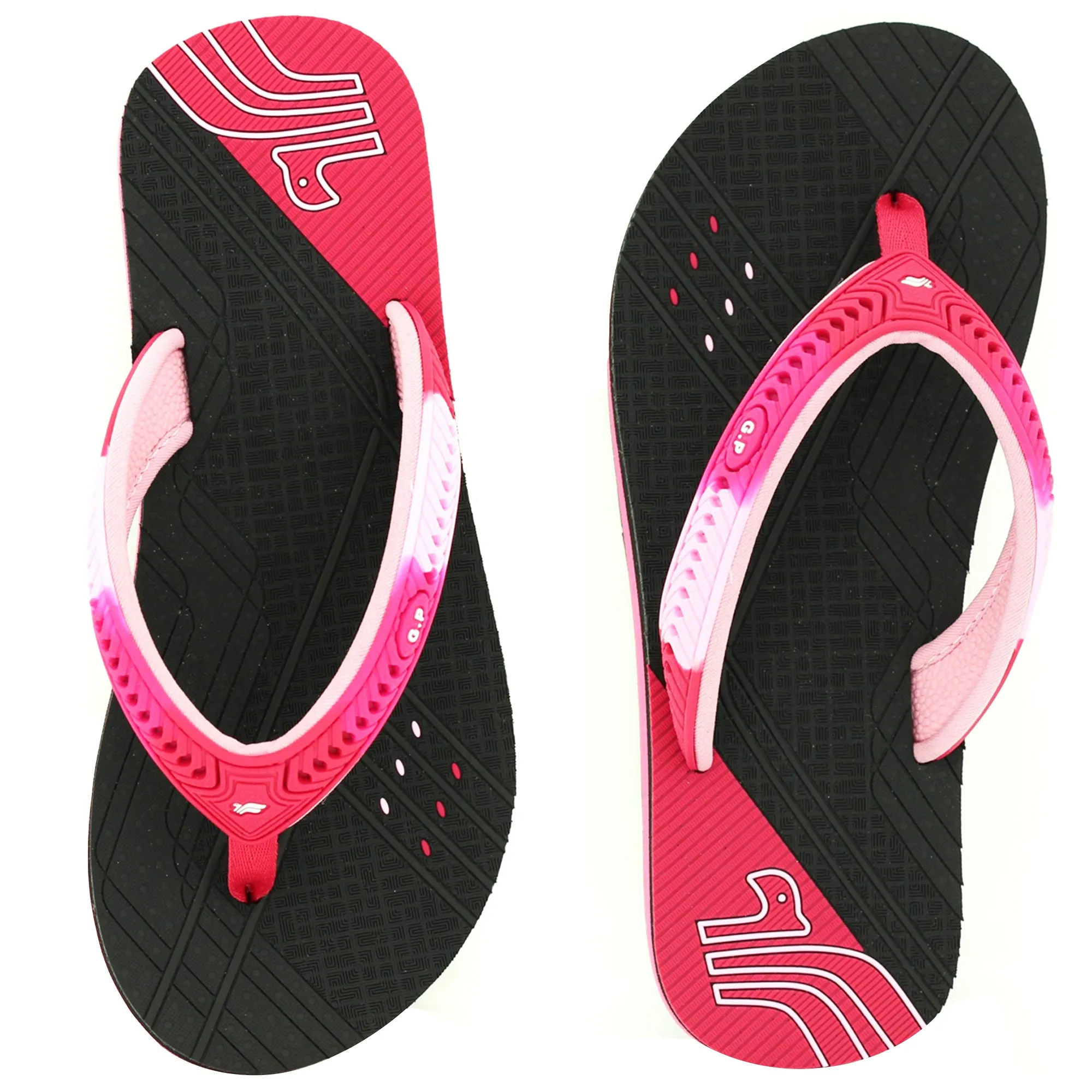 Knitted Flip Flops Classic Flip Flops: 9097 Fuchsia