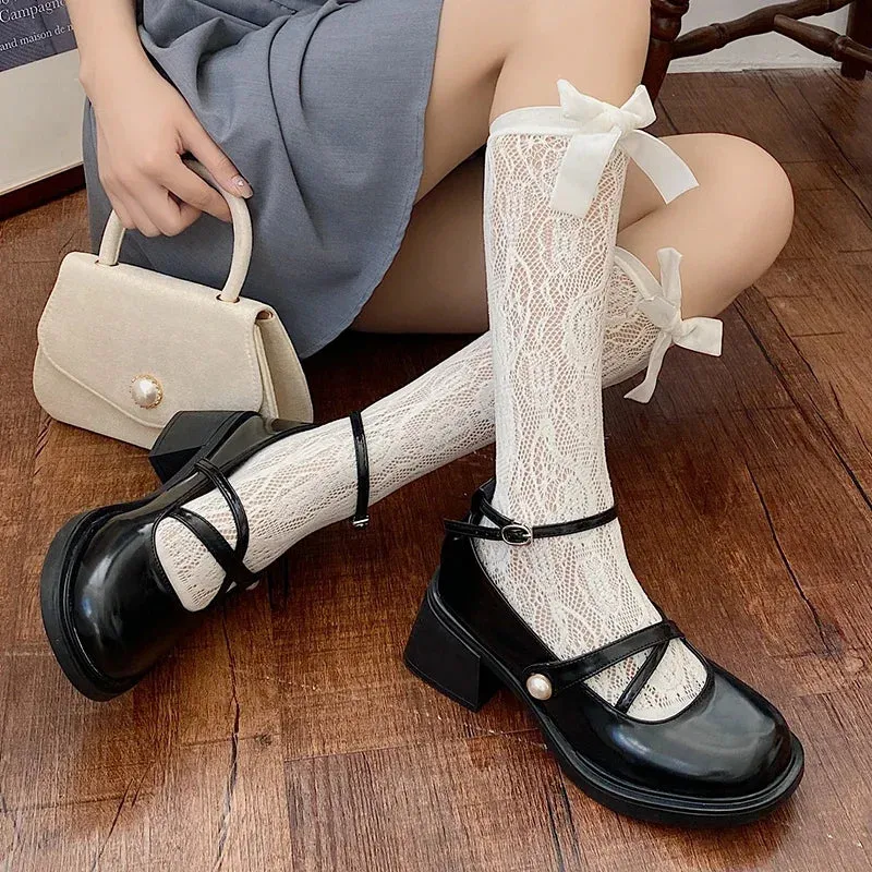 Loafers Polo binfenxie Women Loafers Retro Brown Mary Jane Shoes Women Thick Heels Ankle Buckle Lolita Shoes Woman Uniform Pu Leather Pumps Shoe Female