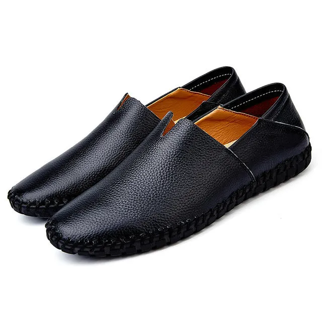 Fur Loafers POOLOOP Large Size Men's Shoes