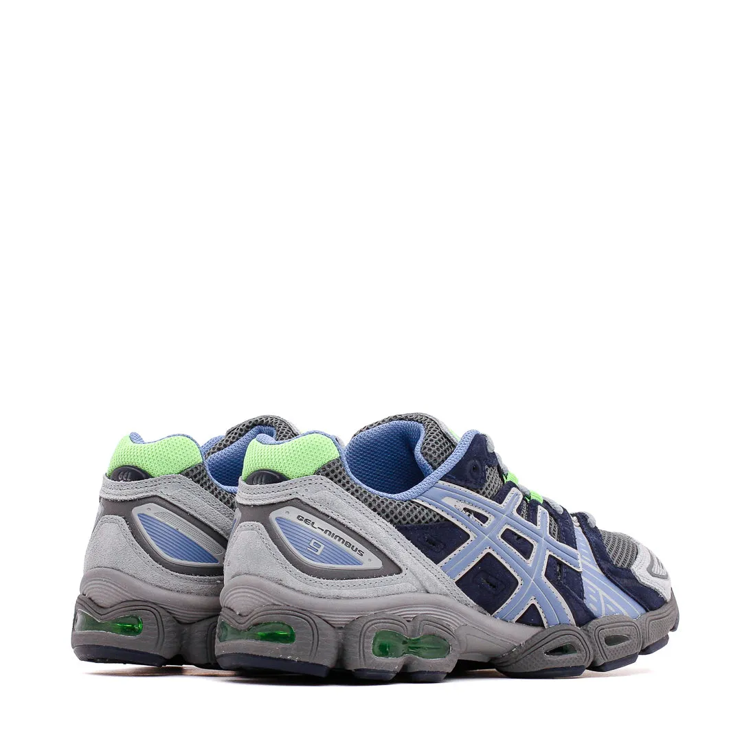 Asics Gel Foundation Running Shoes Asics Men Gel-Nimbus 9 Steel Grey 1201A584-023