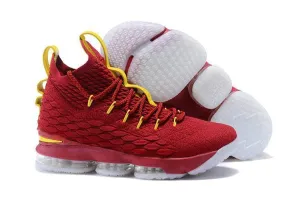 Nike Lebron XV 15 Red Yellow Men Shoes Sale Size US7,8,8.5,9,10,11,12 Asics Gel-challenger 14 Shoes