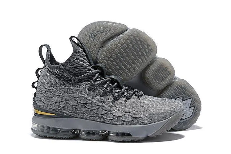 Nike Lebron XV 15 Grey City Series Men Shoes Sale Size US7,8,8.5,9,10,11,12 Asics Shoes Price India