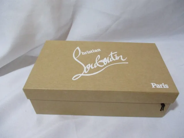 Lug Bit Loafers CHRISTIAN LOUBOUTIN FLAT PONY SHOE 36.5 / 6 BLACK ASTRAKAN Loafer