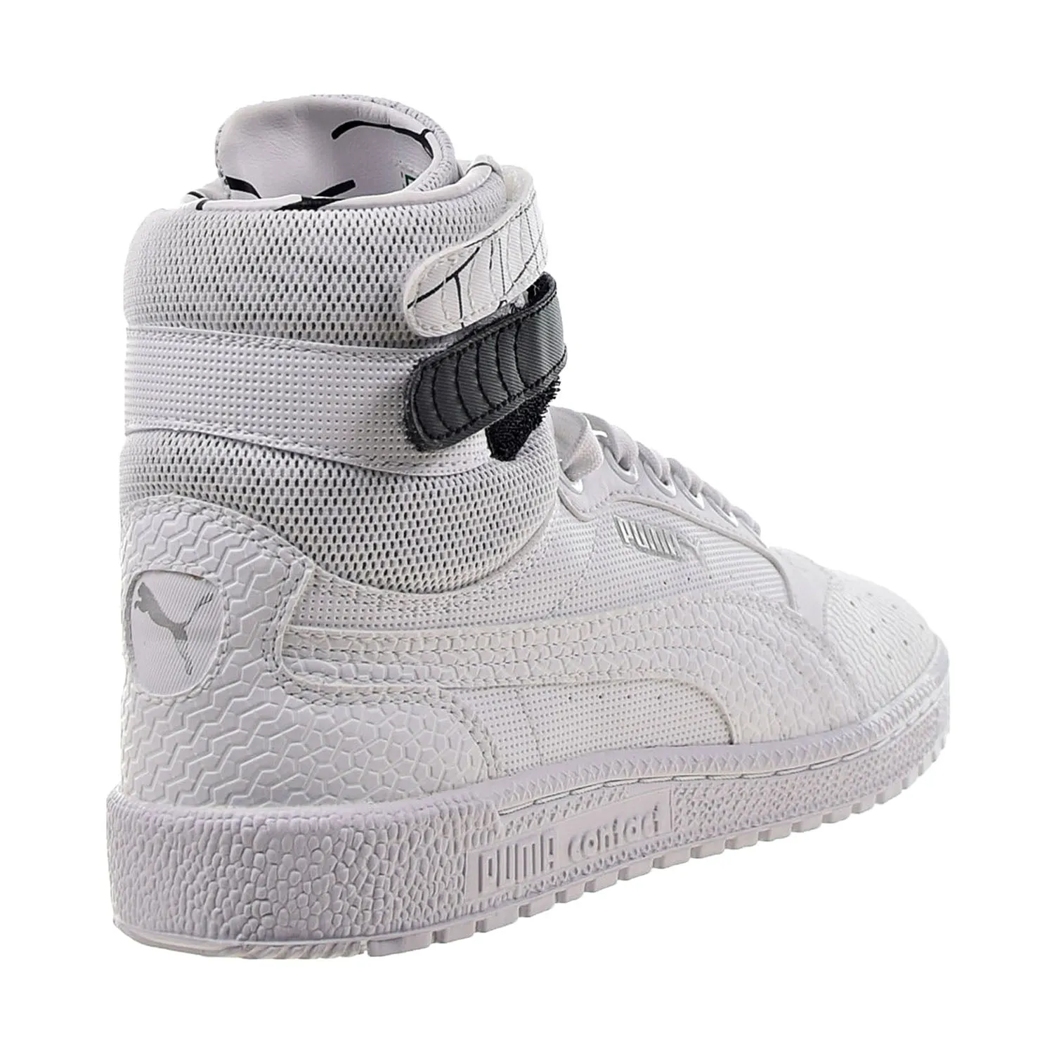 Puma Comfort Foam Shoes Puma Sky II Hi SF Texture Women's Shoes Puma White-Puma Black