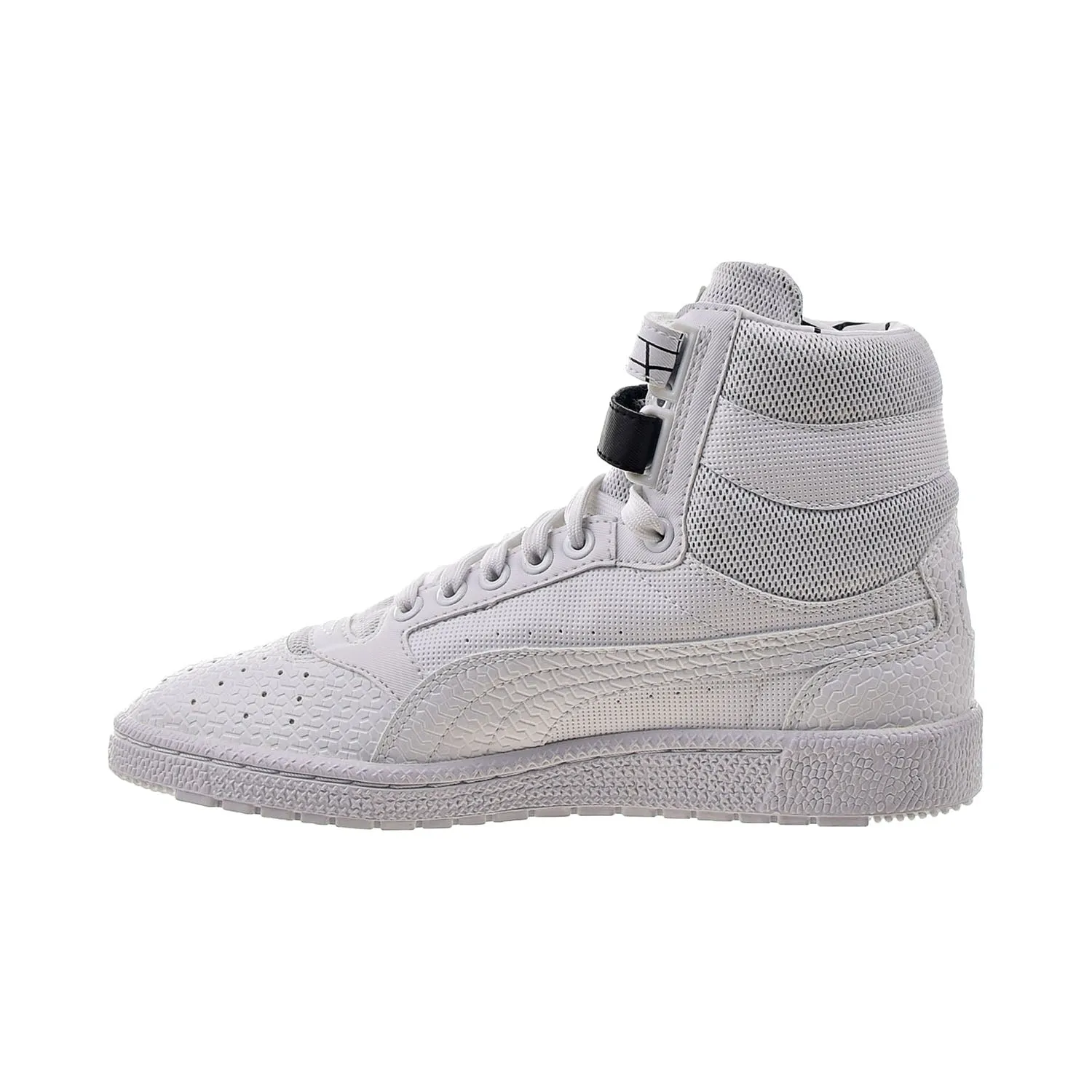 Puma Car Edition Shoes Puma Sky II Hi SF Texture Women's Shoes Puma White-Puma Black