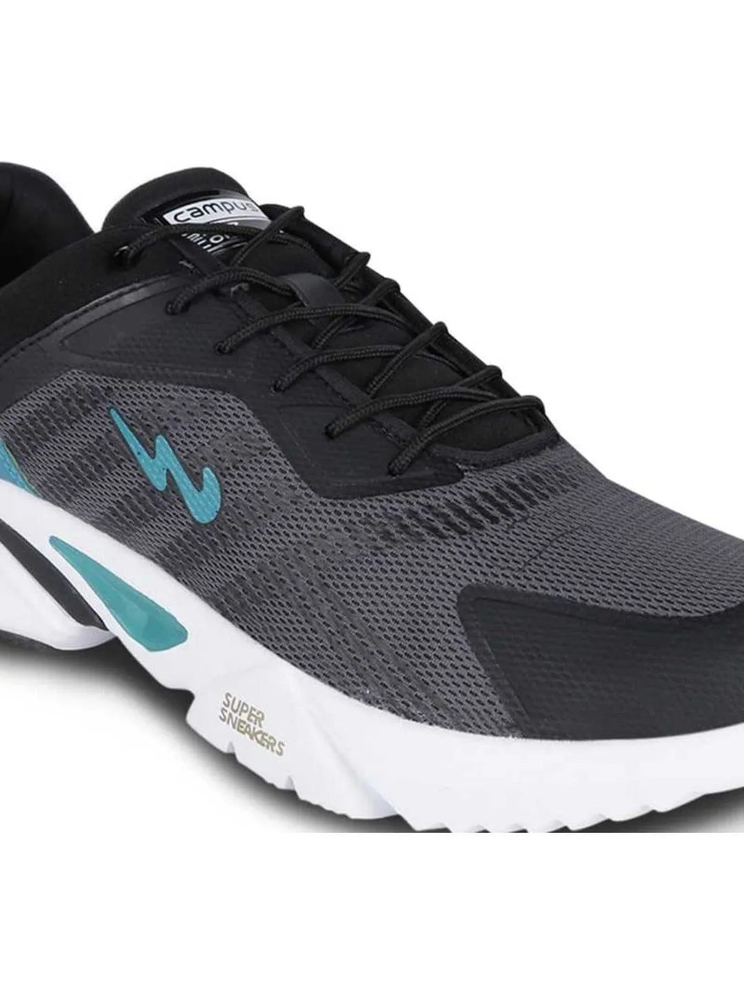 Best Wide Foot Running Shoes PRESTIGE Black Men's Running Shoes