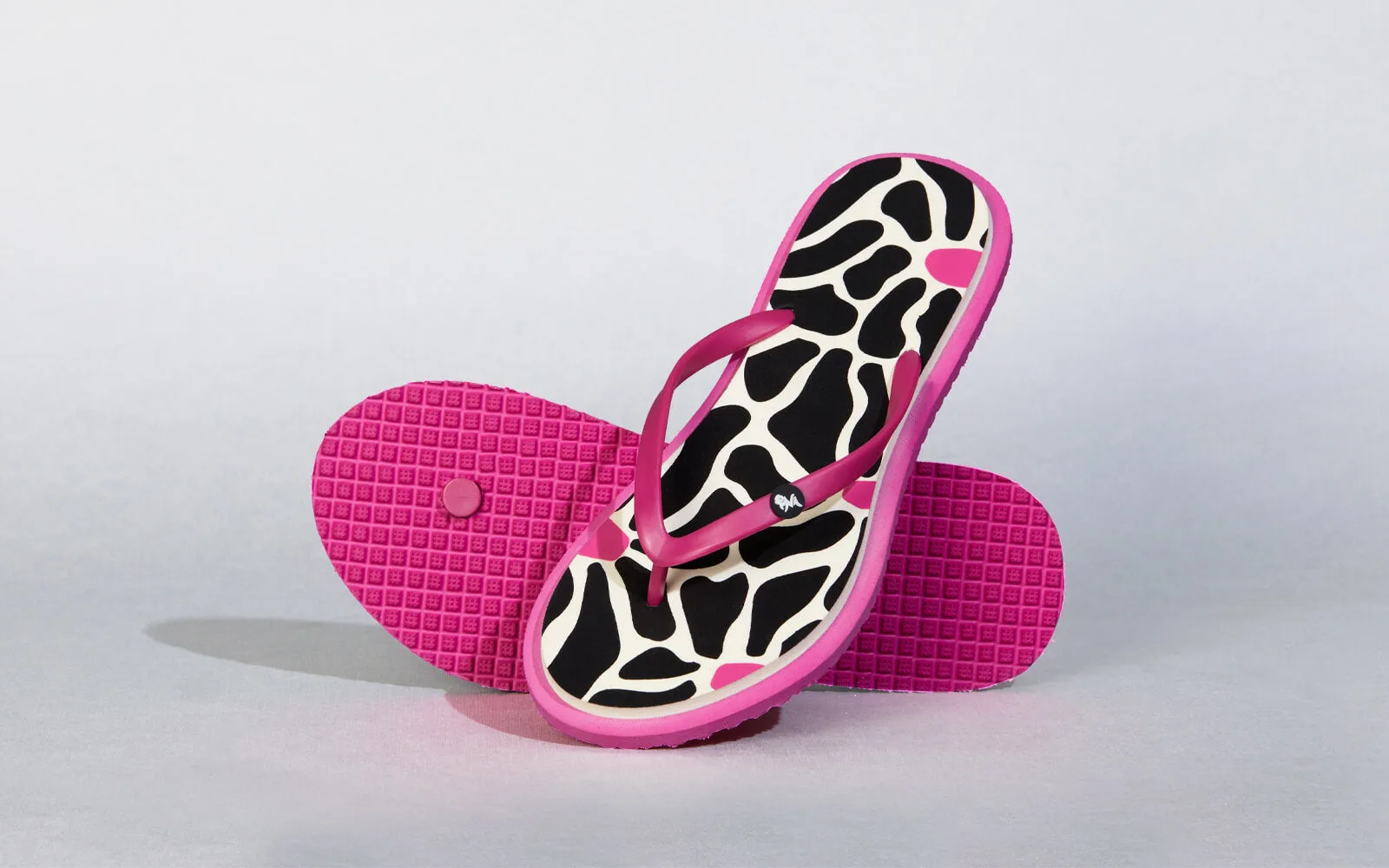 Printed Flip Flops : Black Flip Flops Eco Friendly