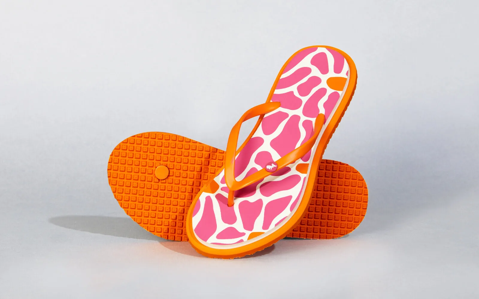Printed Flip Flops : Pink Flip Flops And Slippers Difference