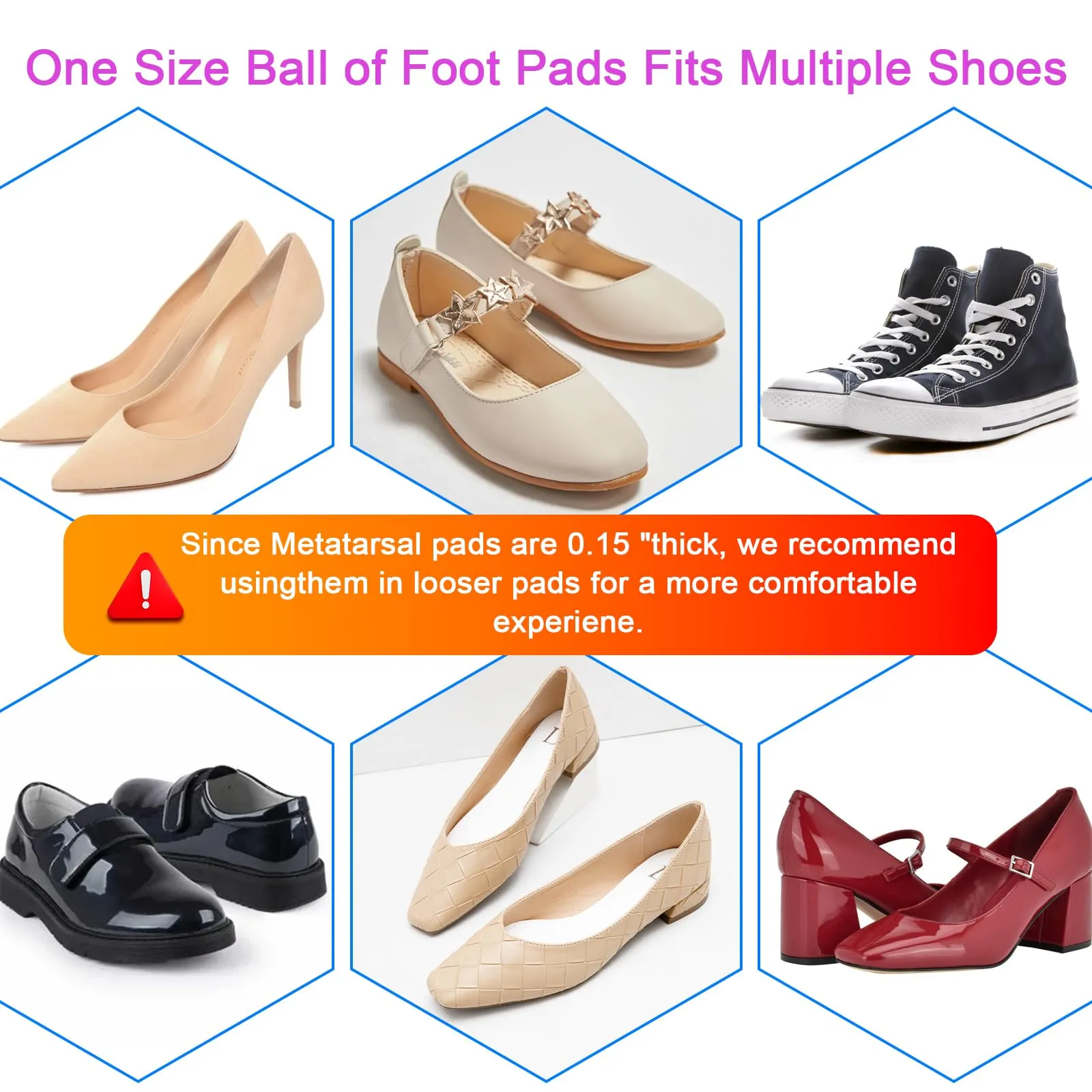 5 Pairs Toe Filler Inserts Soft Large Toe Post Adjustable Shoe Filler Breathable Forefoot Pad Shoe Filler Unisex Shoe Pad Sponge Foot Brace Pad for Women Girls High Heel (Black) Black Hello Kitty Loafers