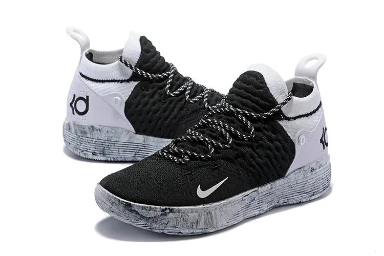 Nike Zoom KD11 Black White Splatter Men Shoes Sneaker Sale Size US 7,8,8.5,9.5,10,11,12 Shoes Like Asics Nimbus
