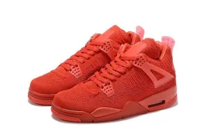 Ortholite Shoes Asics Nike Air Jordan 4 Flyknit 'UNIVERSITY RED' Basketball Men Sale Shoes Sneaker Size US 7 - 13