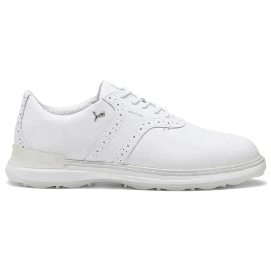 Puma Palermo Shoe Puma AVANT Spikeless Golf Shoes - White/White