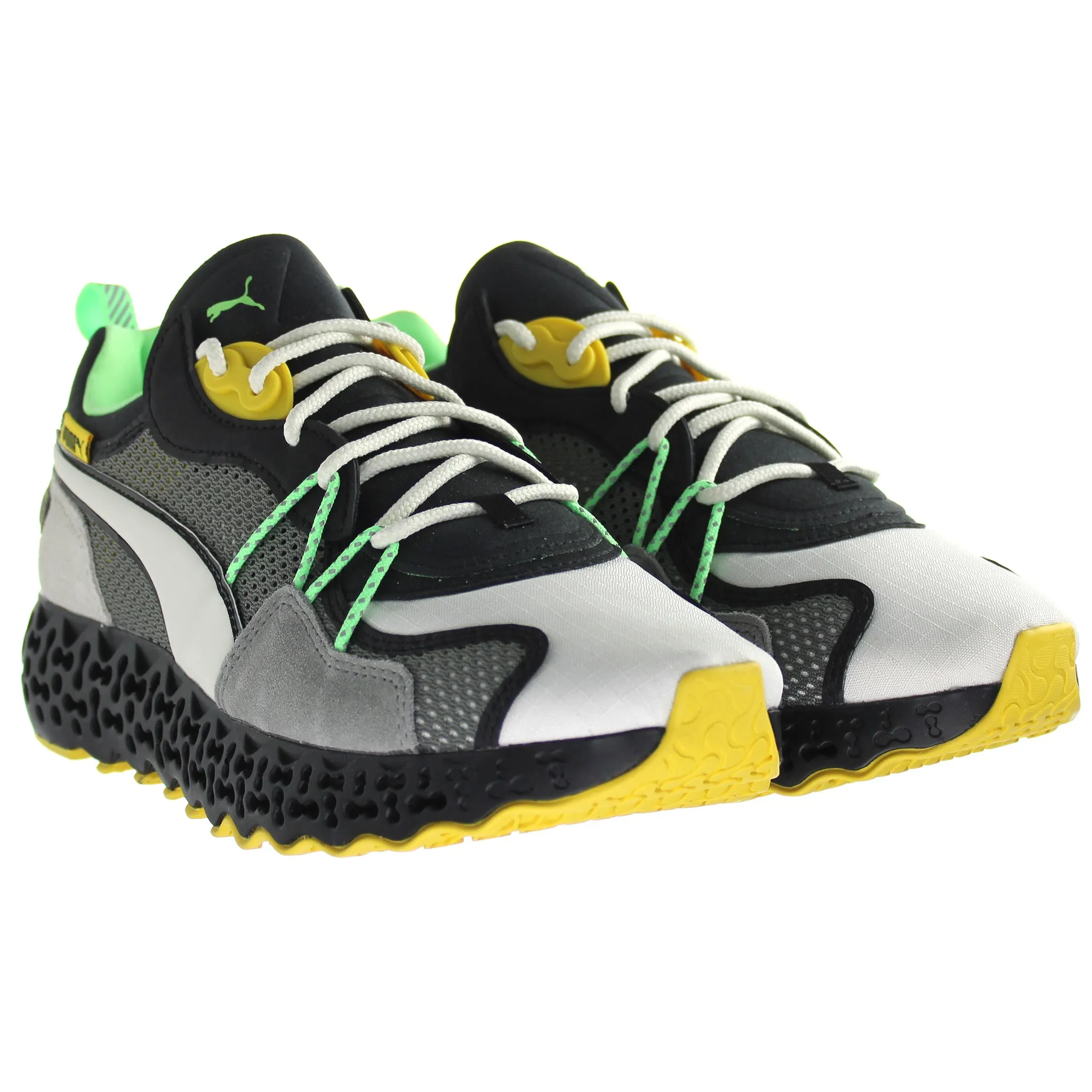 Puma Calibrate Restored Winterized Womens Black/Grey Trainers Asics Spiked Golf Shoes