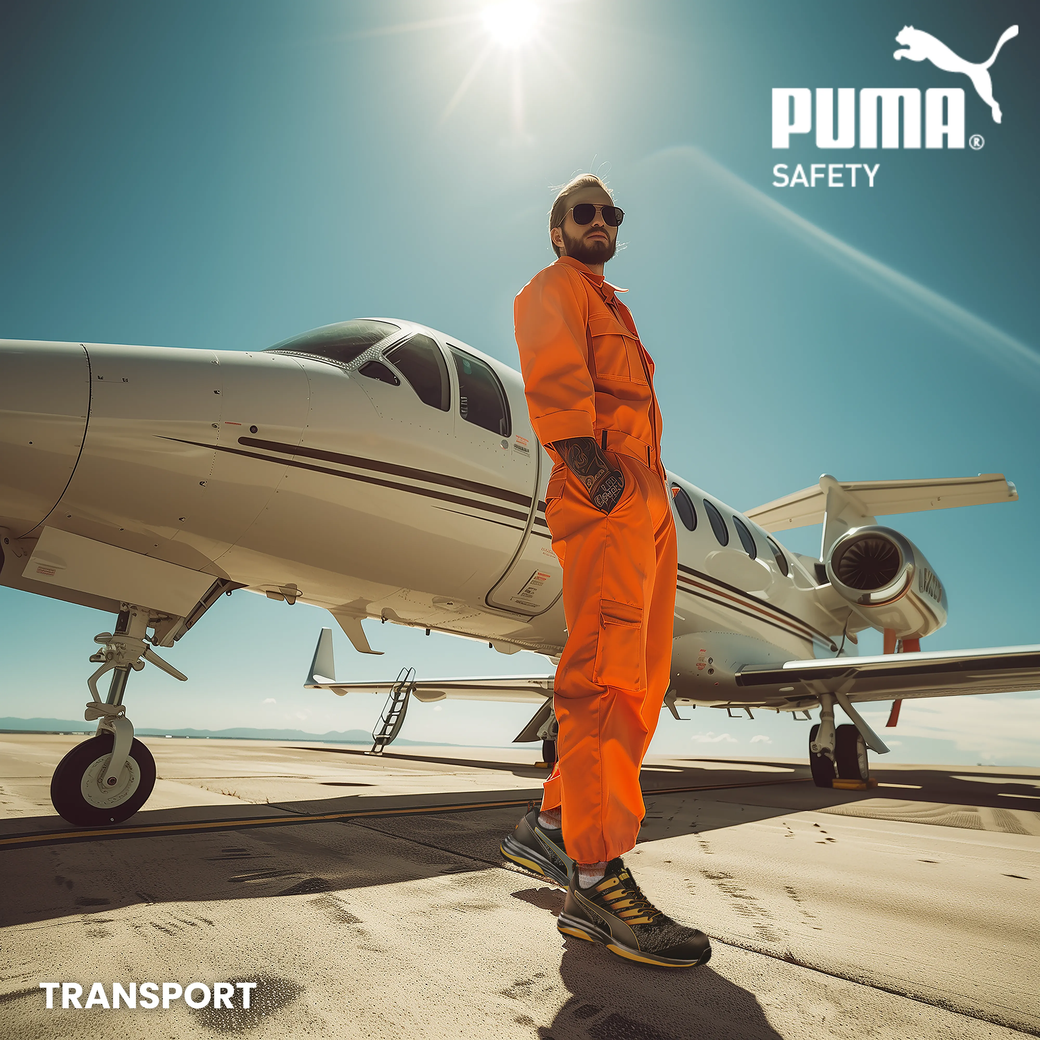 PUMA Charge Black/Orange (PUM644557) Best Asics Distance Running Shoe