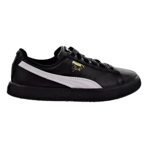 Puma Clyde Core L Foil Little Kid's Shoes Puma Black/Puma White Asics Running Shoes Nimbus
