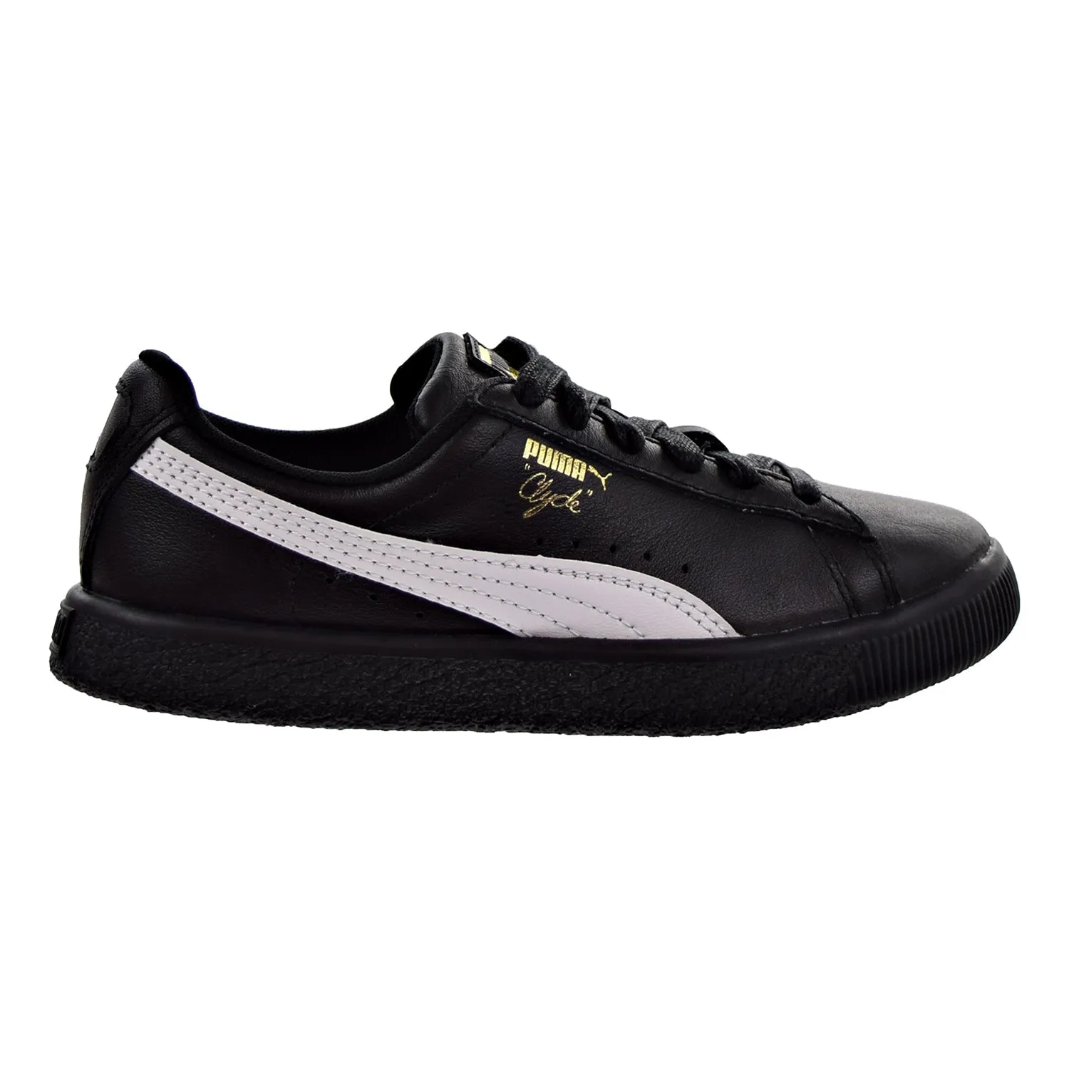 Puma Clyde Core L Foil Little Kid's Shoes Puma Black/Puma White Asics Gel Fortitude 7 Running Shoe
