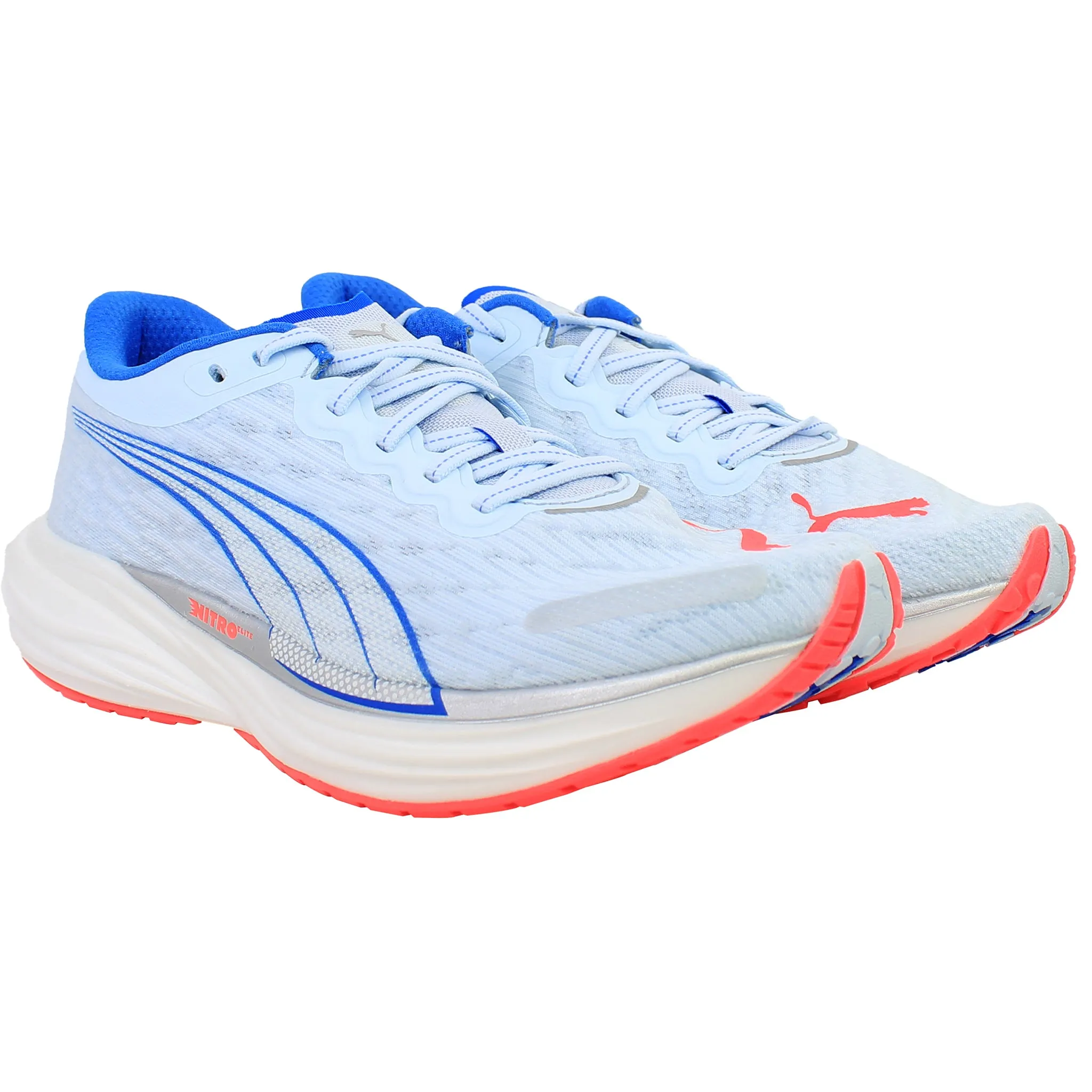 Puma Softride One4all Running Shoes Puma Deviate Nitro 2 Womens Blue Running Shoes