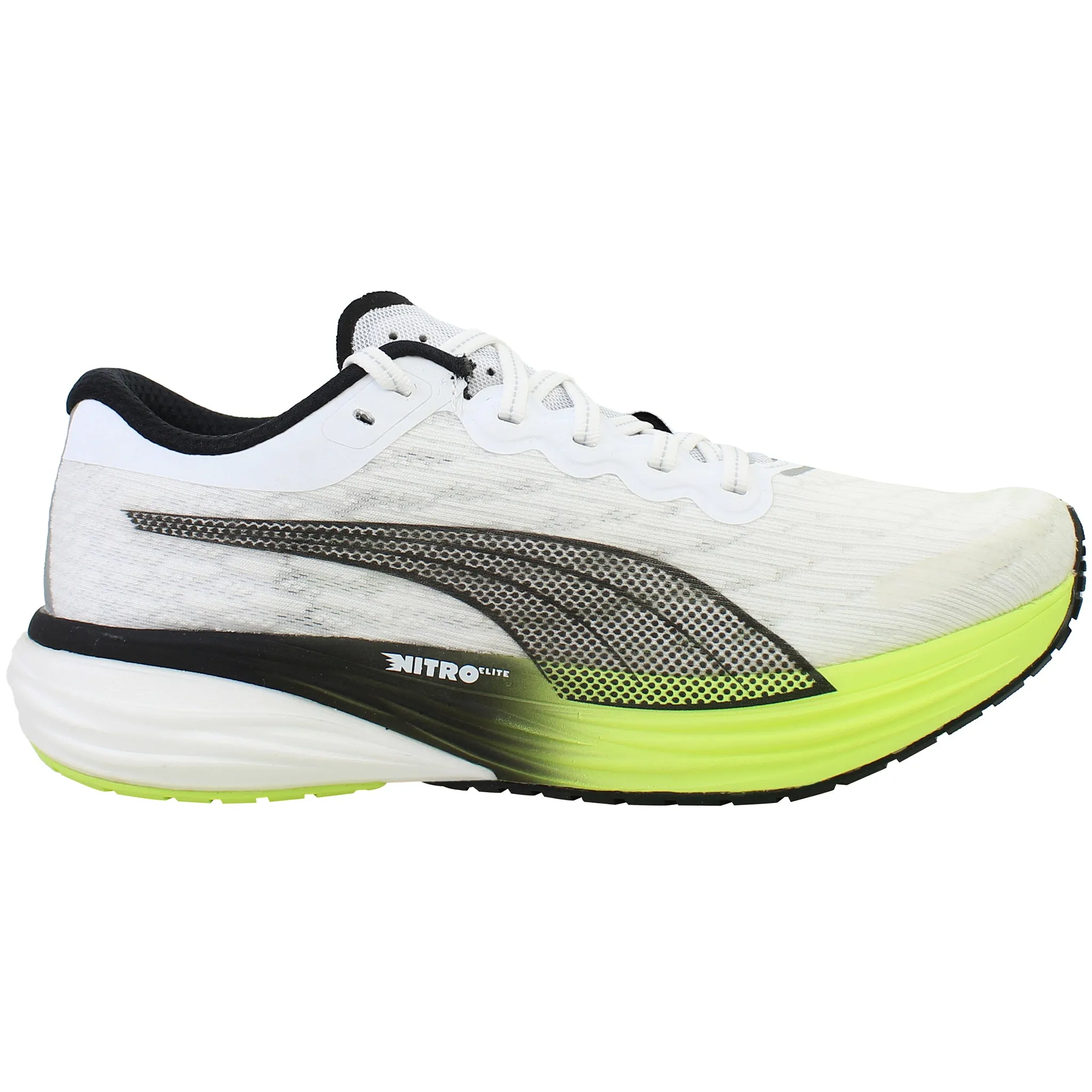 Puma Ignite Flash Evoknit Running Shoes Puma Deviate Nitro 2 Womens White Running Shoes