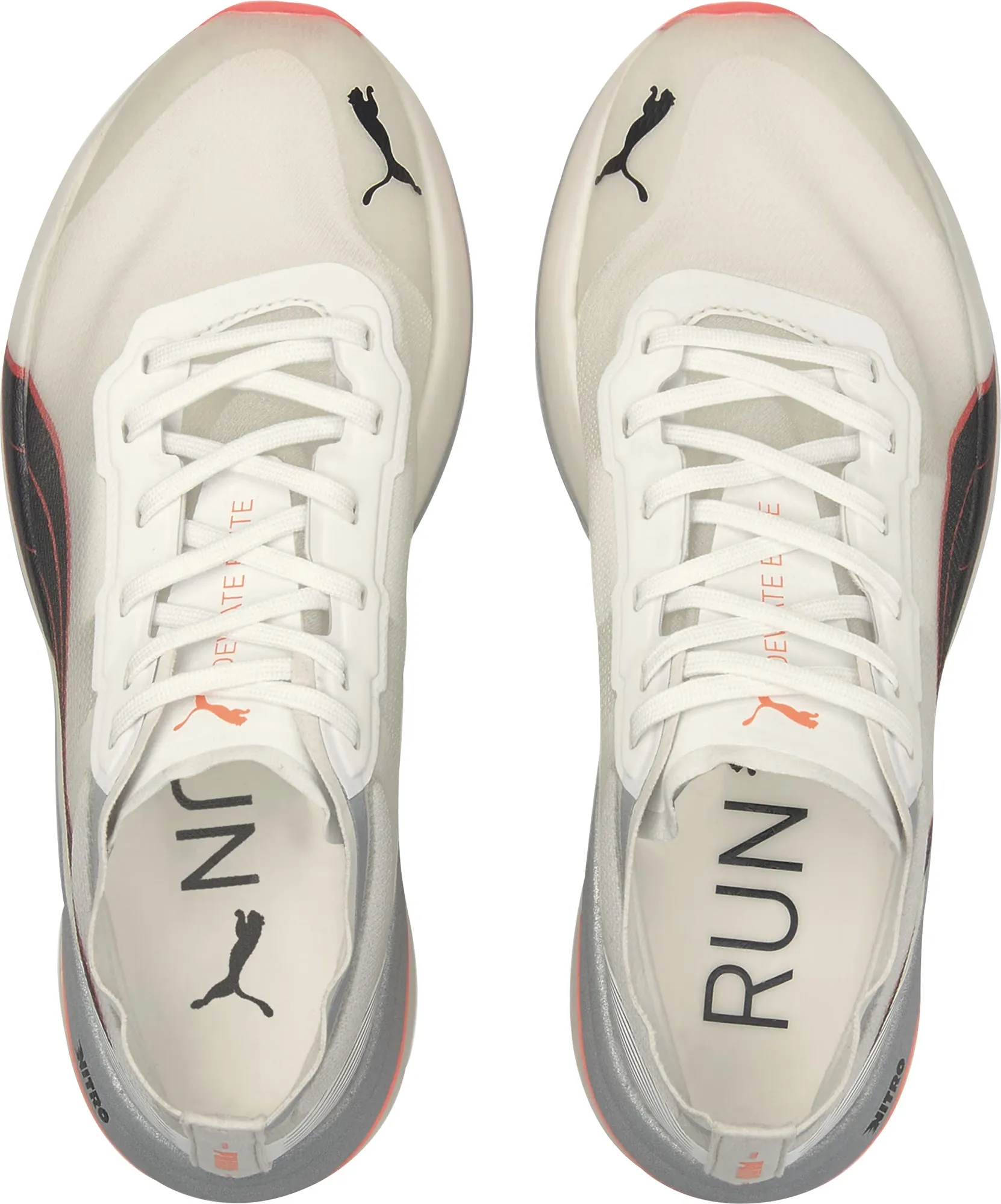 Puma Deviate Nitro Elite Racer Womens Running Shoes - White Clean Asics Shoes