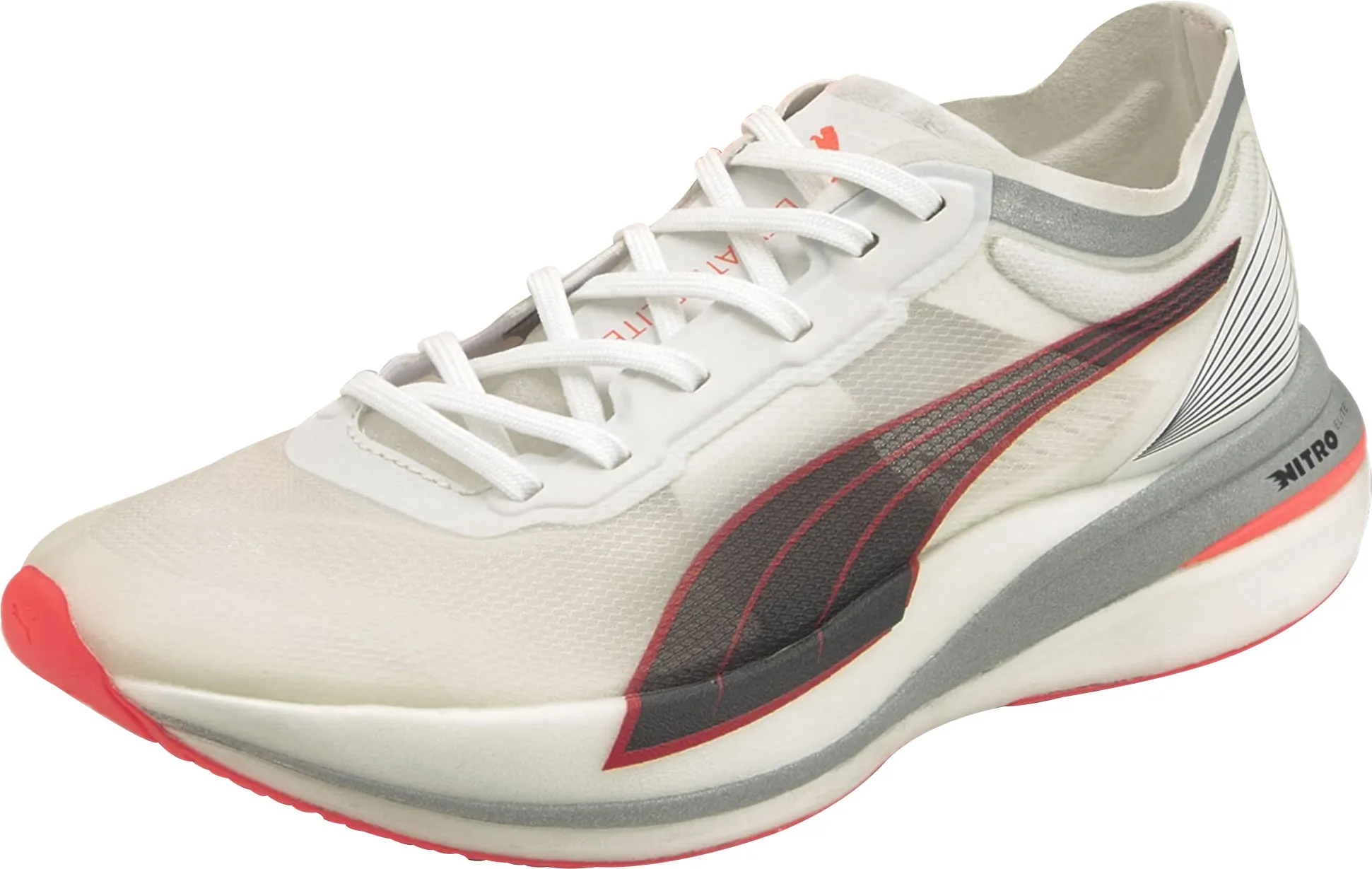 Puma Deviate Nitro Elite Racer Womens Running Shoes - White Asics Gel-sonoma 3 Trail Running Shoes
