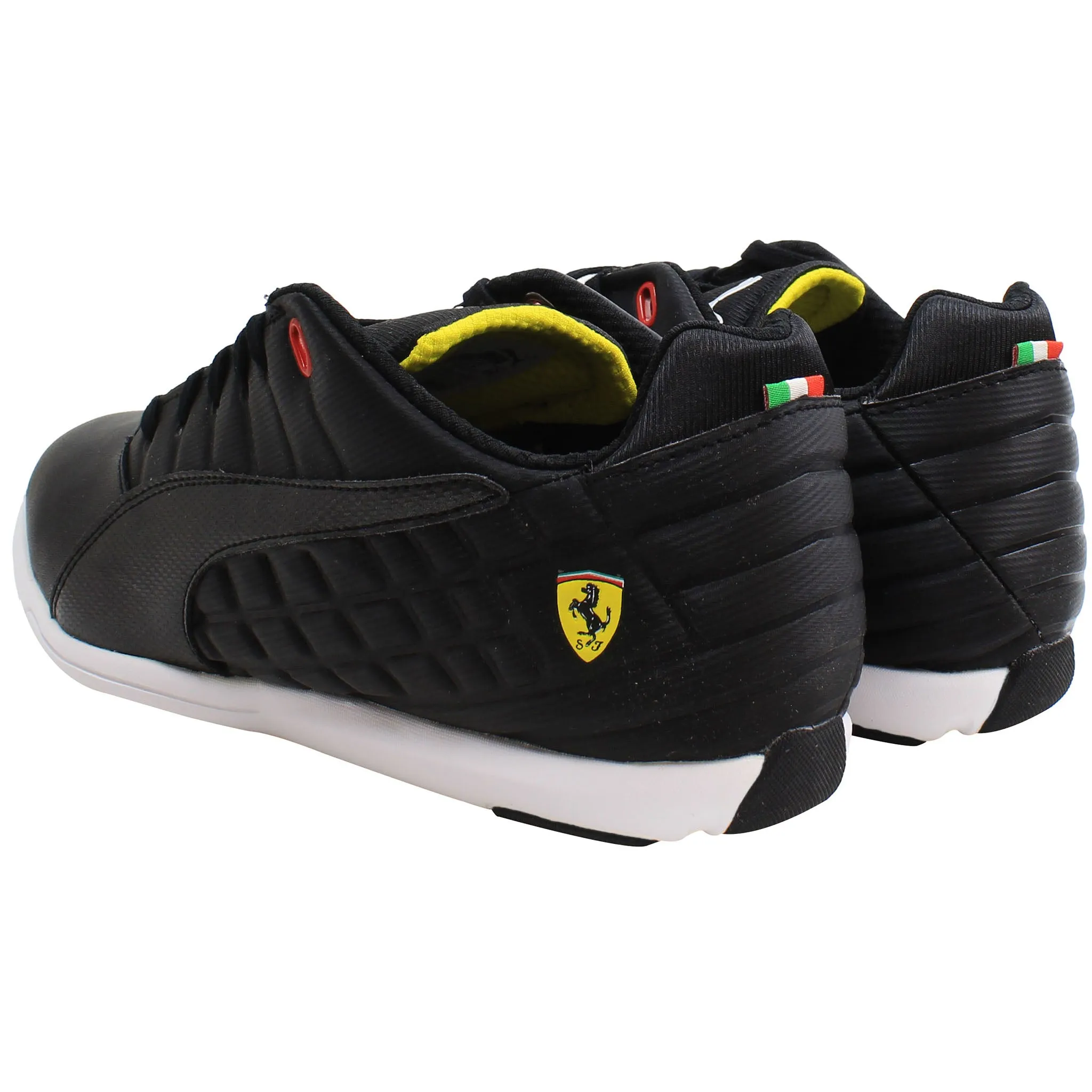 Puma Sole Shoes Puma Ferrari Pedale 4 Mens Black Trainers