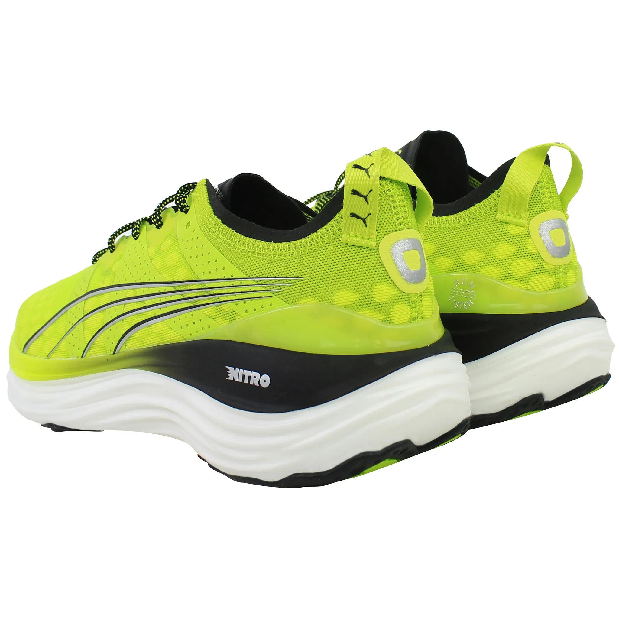 Asics Shoes Tennis Puma ForeverRun Nitro Mens Green Running Shoes