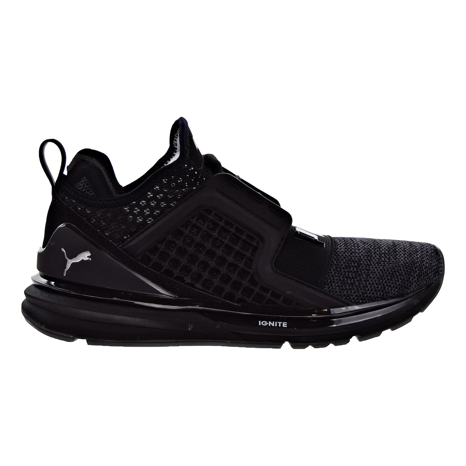 Asics Shoe Recycling Puma Ignite Limitless Knit Jr Big Kids Shoes Puma Black/Puma Silver