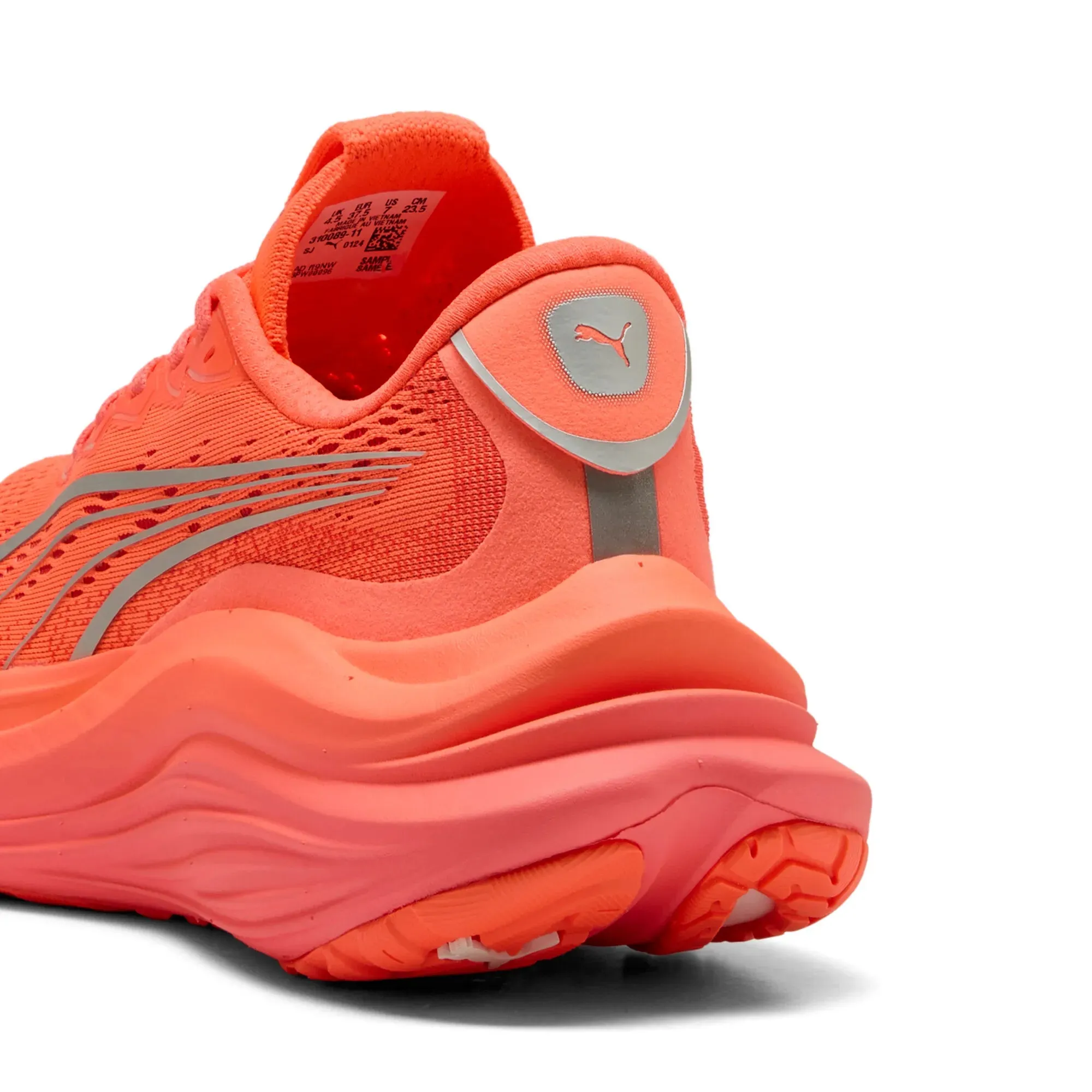 Puma MagMax NITRO Glowing Red- Puma Silver Women An Se Young Asics Shoes