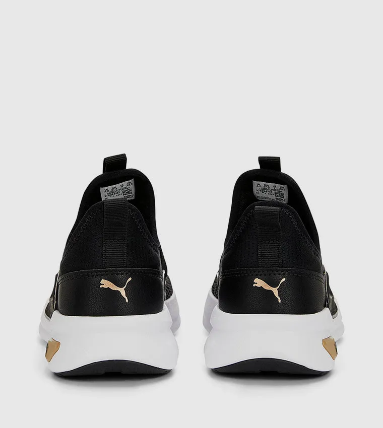 Asics Forefoot Running Shoes .PUMA MENS ENZO EVO SLIPON SPECKLE Black/Gold/White (378294 02) - KL - R1L5