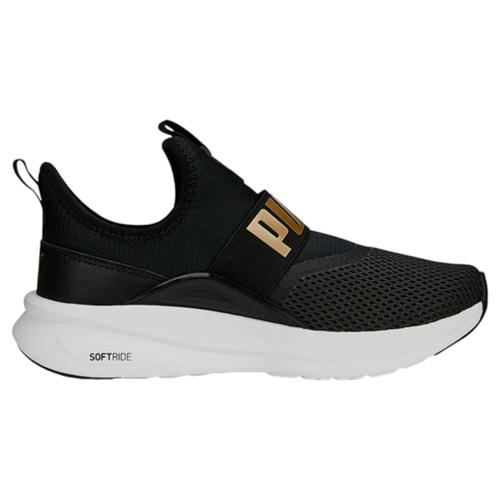.PUMA MENS ENZO EVO SLIPON SPECKLE Black/Gold/White (378294 02) - KL - R1L5 Asics Gel-kayano 28 Running Shoes