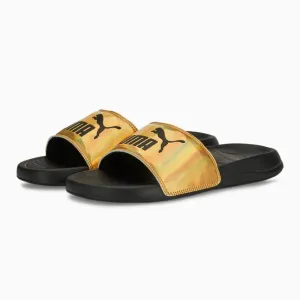 PUMA Popcat 20 Iridescent Slides Women 39101402-GLD Puma Heel Shoes