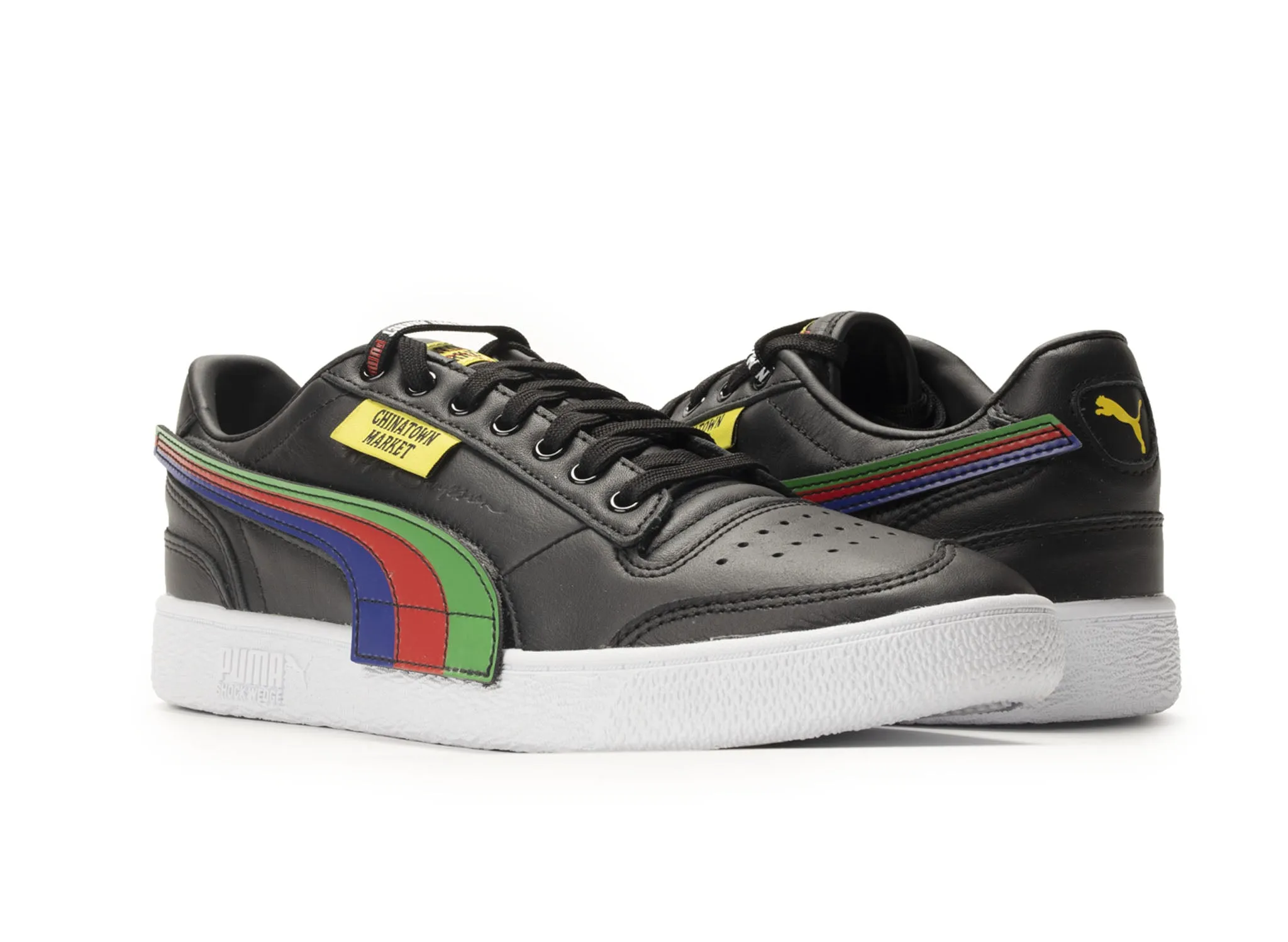 Asics Gel-tactic Volleyball Shoes Puma Ralph Sampson Low x Chinatown Market 'Black'