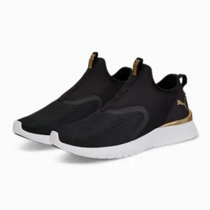 PUMA Remedie Slip-On Sneakers Women 37703801-BLKWHT Asics Best Marathon Running Shoes