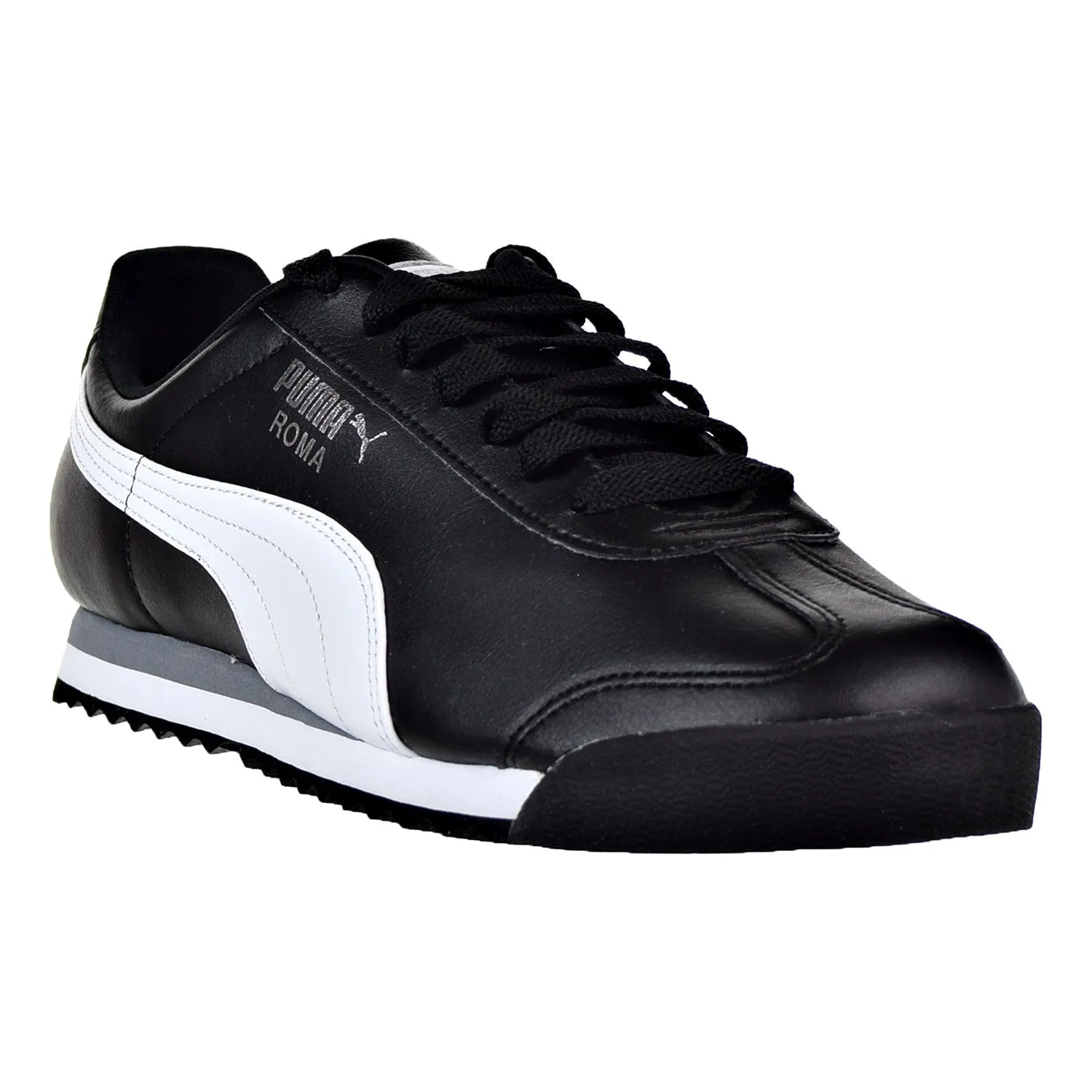 Best Asics Shoes For Heavy Runners Puma Roma Basic Men's Shoes Black/White/Puma Sliver