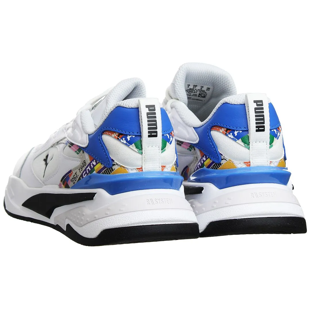 Asics Tennis Shoes Gel Challenger Puma RS-Fast INTL Game Mens White Trainers