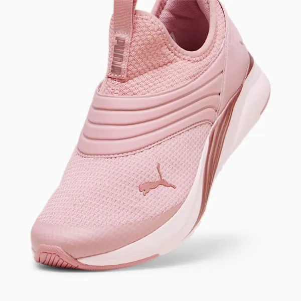 PUMA WOMEN'S SOFTRIDE SOPHIA 2 WOMEN'S SLIP-ON PINK SHOES Puma Sesame Street Shoes