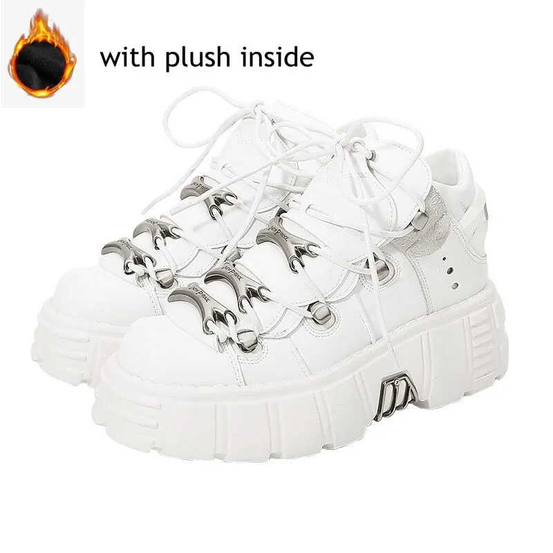 Assassination Sneakers Punk Style Women's Platform Shoes