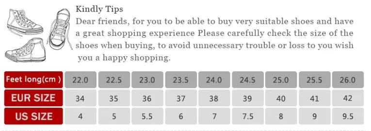 Sneakers Made In The Usa Punk Style Women's Platform Shoes