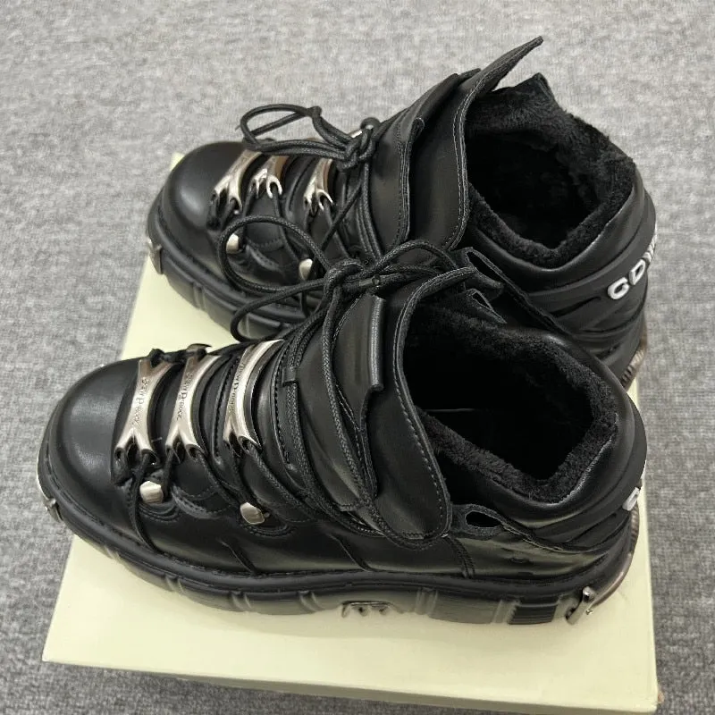 New Sneakers Punk Style Women's Platform Shoes