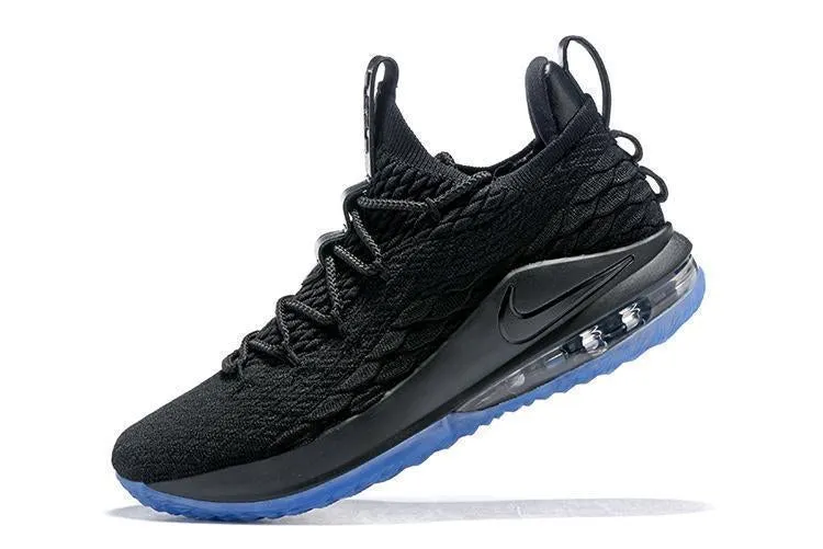 Asics Shoes Recommendations Nike Lebron XV 15 Low EP Black Blue Men Shoes !!! CYBER MONDAY SALE !!!
