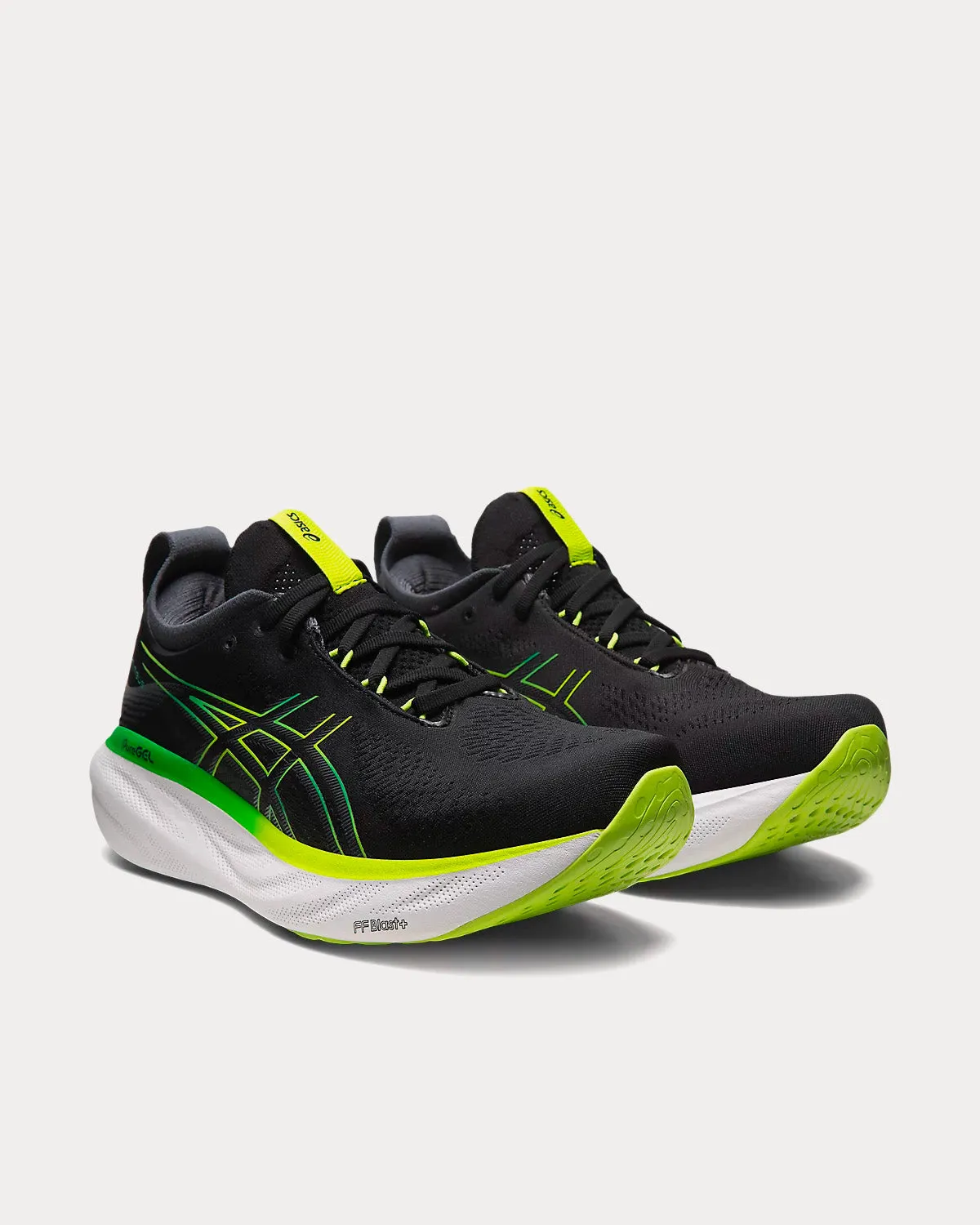 Gel-Nimbus 25 Black / Lime Zest Running Shoes Asics Gel-cumulus 21 Winterized Running Shoes